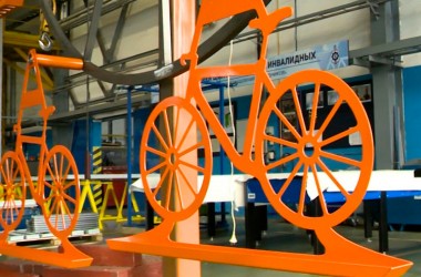 Необычную вертикальную велопарковку установят 27 апреля в Могилеве (Видео)