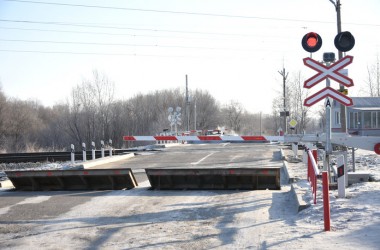 Движение автотранспорта через ж/д переезд на ул. Первомайской в Могилеве будет закрыто 30 ноября