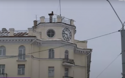 Часы на театральной площади в Могилеве снова заработают накануне Старого Нового года