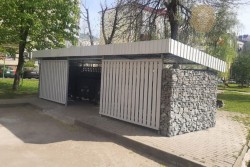 Площадки для сбора мусора  в Могилеве как арт-объект