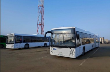 Могилевский автопарк №1 пополнился тремя современными автобусами