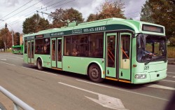 Движение некоторых троллейбусных маршрутов в Могилеве будет ограничено с 30 октября по 1 ноября