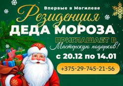 В парке Подниколье с 20 декабря начнет принимать гостей резиденция Деда Мороза