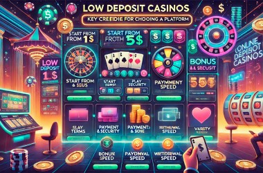 Казино с низкими депозитами: основные критерии выбора площадки