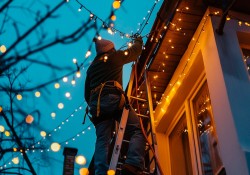 В каких случаях установка гирлянд на окнах влечет административный штраф