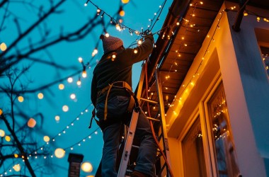 В каких случаях установка гирлянд на окнах влечет административный штраф