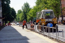 Капитальный ремонт улицы Строителей завершается в Могилеве