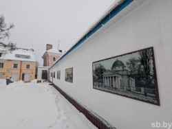 Исторический Могилев «поселился» на фасадах пешеходной улицы