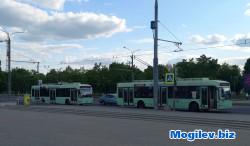 10 июня вечером будет изменено движение всех троллейбусных маршрутов в Могилеве