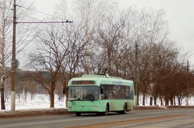 Вечернее расписание троллейбусов №3 и №5 в Могилеве изменится с 10 марта