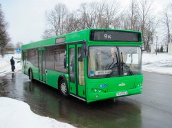 Движение дополнительных автобусов по маршруту № 9к будет организовано 27 января в Могилеве