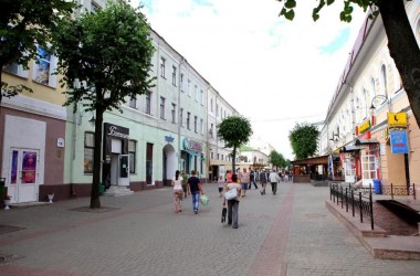 Пешеходную улицу Ленинскую в Могилеве планируют обновить