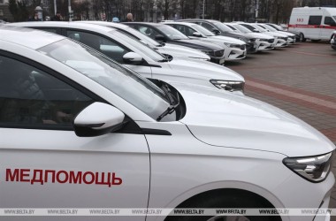 50 автомобилей медпомощи пополнили здравоохранение Могилевской области