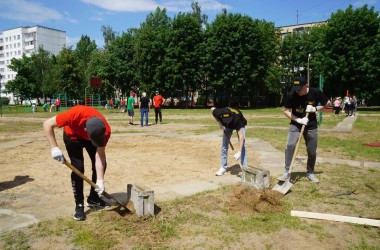 Новая игровая площадка появится по проспекту Шмидта в Могилеве