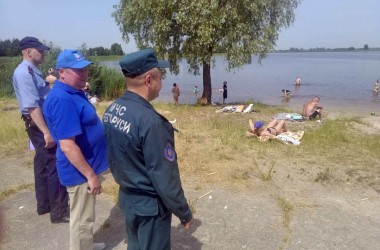 МЧС, милиция и ОСВОД наблюдают пляжи Могилева