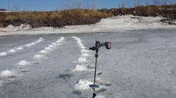 Узнать толщину льда на водоемах Могилевщины можно в ОСВОДе