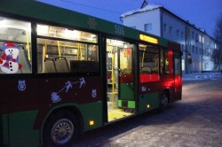 Расписание автобусов в новогоднюю ночь в Могилеве