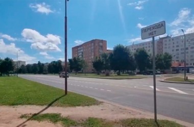 На улице Симонова в Могилеве демонтировали пешеходный переход