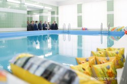 В СШ № 44 Могилева открыли бассейн после реконструкции