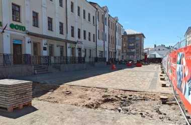 На улице Ленинской в Могилеве вместо парковки обустроят пешеходную зону