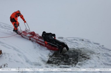 Как ОСВОД в Могилеве следит за безопасностью на зимних водоемах