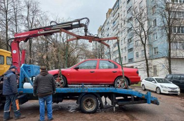 Работу по уборке автохлама активизировали в Могилеве