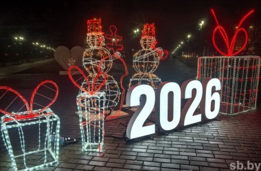 В Могилеве создают новогоднюю атмосферу