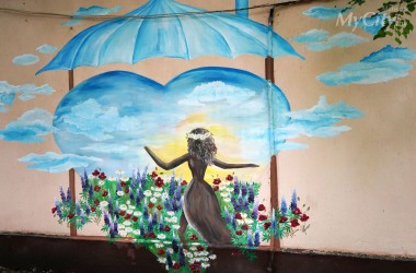 Стрит-арт проект «Дома» продолжается в Могилеве (Фото)