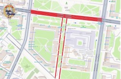 В центре Могилева 15 декабря ограничат движение из-за новогоднего шоу