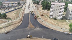Завершается строительство первой очереди дороги-дублера улицы Якубовского и Загородного шоссе