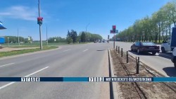 На трассе М-4 у деревни Присно изменилась схема левого поворота