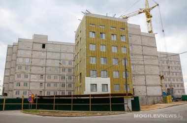 Детское отделение и подстанцию скорой помощи поликлиники в Казимировке Могилева в планах сдать в августе