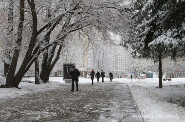 Оранжевый уровень опасности из-за снегопадов объявлен на 19 ноября в Могилеве