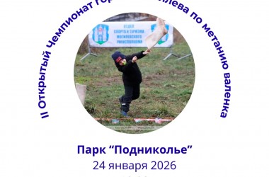 Чемпионат по метанию валенка пройдет в парке Подниколье 24 января