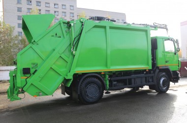 В Могилеве презентовали супермусоровоз