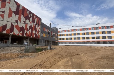 Открытие новой школы на 1020 мест на улице Гагарина в Могилеве запланировано на 1 сентября