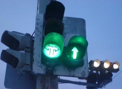 Дополнительная секция для движения появилась на перекрестке Мира и Королева