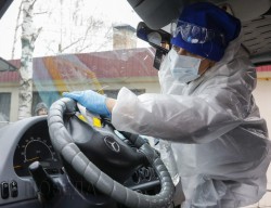 Обязательная дезинфекция транспорта будет введена на белорусской границе