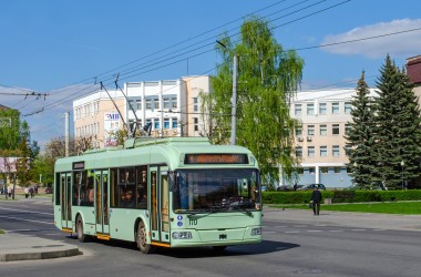 Маршруты движения троллейбусов временно изменятся на участке «Любуж» – ОАО «Могилевоблавтотранс» в Могилеве