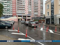 Изменения в организацию дорожного движения внесены на переулке Мигая в Могилеве