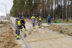 Второй этап реконструкции улицы Бялыницкого-Бирули начался, предусмотрены велодорожки