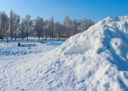 Циклон «Улли» побил в Могилеве снежный рекорд 1958 года