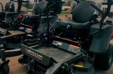 Супермощные райдеры для идеального газона и чистоты улиц появились в Могилеве