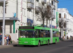 8-9 мая в связи с праздником общественный транспорт Могилева дополнен рейсами