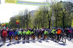 Велопробег в Могилеве собрал около 10 000 участников