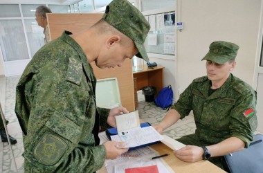 Сборы с военнообязанными территориальных войск пройдут в Могилевской области