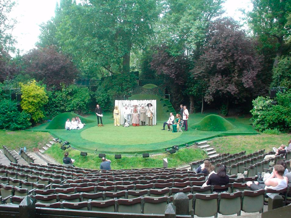 Парки на открытом воздухе. Театр open Air Theatre Риджентс. Театр на открытом воздухе (open Air Theatre). Open Air Theatre, Regent's Park. Риджентс-парк в Лондоне театр под открытым небом.